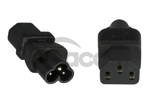 PremiumCord Adaptér IEC C13 F - IEC C6 M, 230V