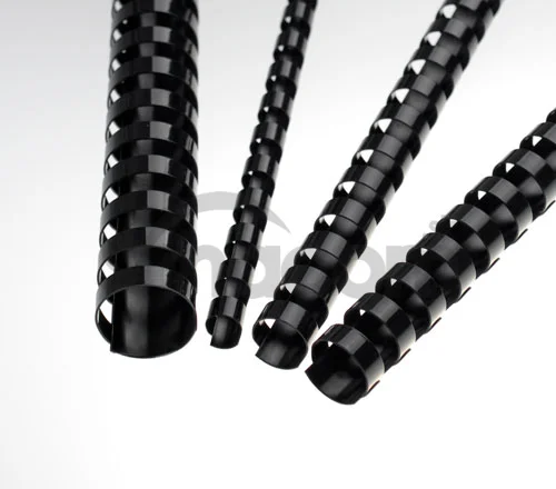 Plastové chrbty 12,5 mm, čierne