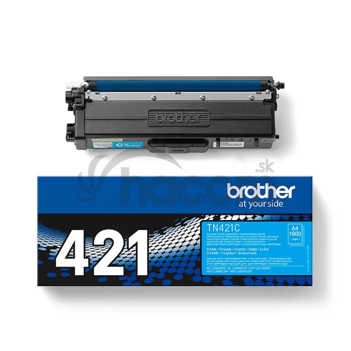 Brother TN-421C, toner cyan, 1 800 str.