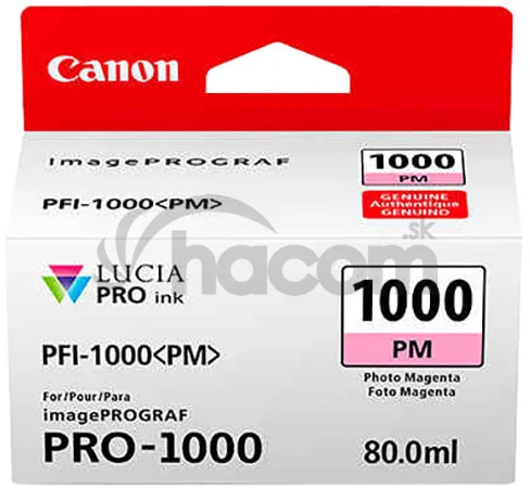 Canon PFI-1000 M, purpurový