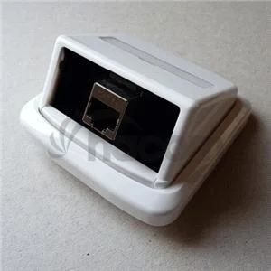 Jednozásuvka ABB TANGO 1xRJ45 cat6 STP biela