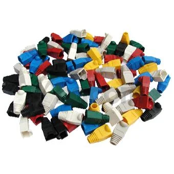 Ochrana RJ45 bublinka ŠEDÁ, väčší otvor (Cat6) 100ks