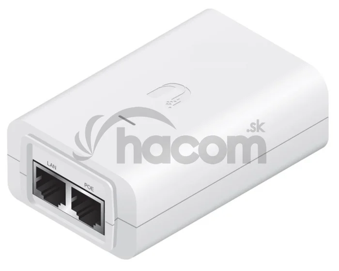 Ubiquiti POE-24-30W-WH, GB PoE Injektor, 24V/1.25A 30W