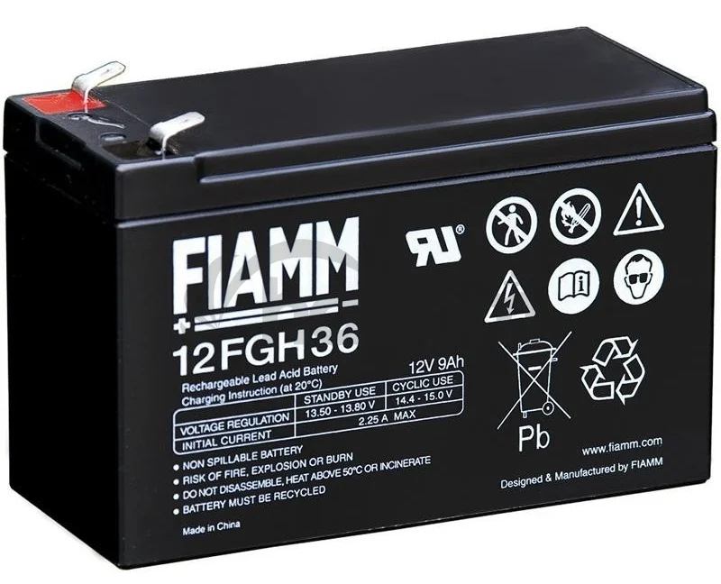 Fiamm olovená batéria 12 FGH 36 12V/9Ah