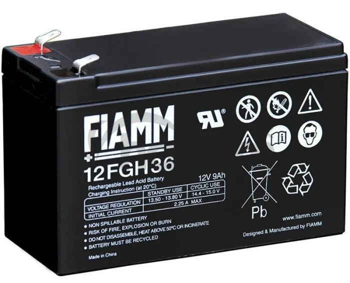 Fiamm olovená batéria 12 FGH 36 12V/9Ah