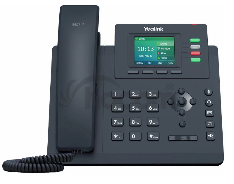 Yealink SIP-T33G SIP telefón, PoE, 2,4" 320x240 farebný LCD, 4 x SIP úč., GigE