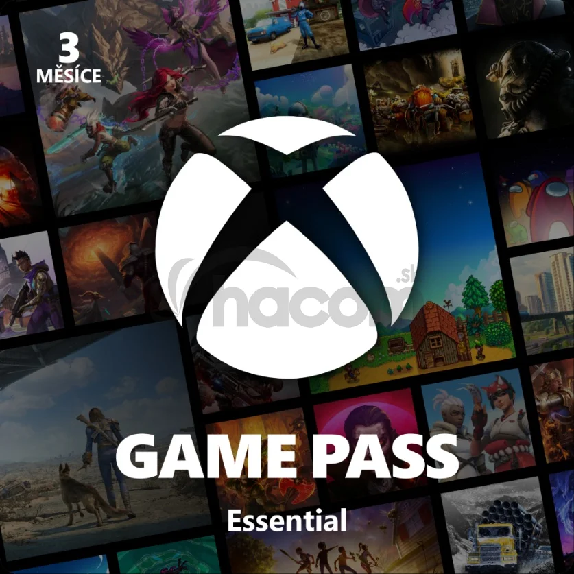 ESD XBOX - Game Pass ESSENTIAL - predplatné na 3 mesiace (EuroZone)