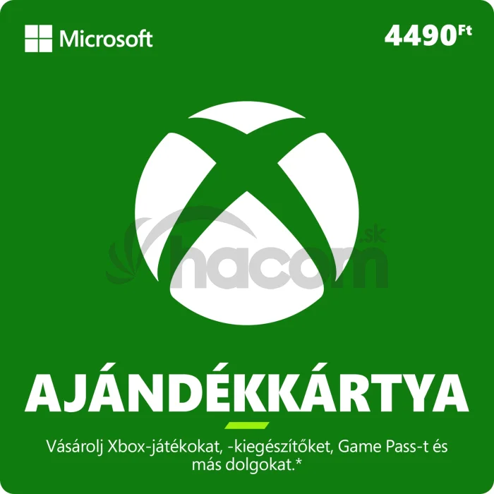 ESD XBOX - Darčeková karta Xbox 4490 HUF
