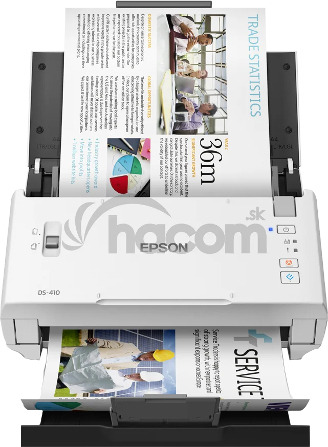 Epson WorkForce DS-410, A4, 1200 dpi, USB