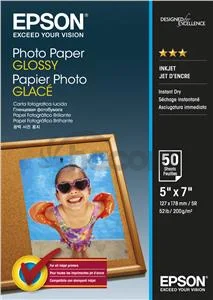 EPSON Photo Paper Glossy 13x18cm 50 listov