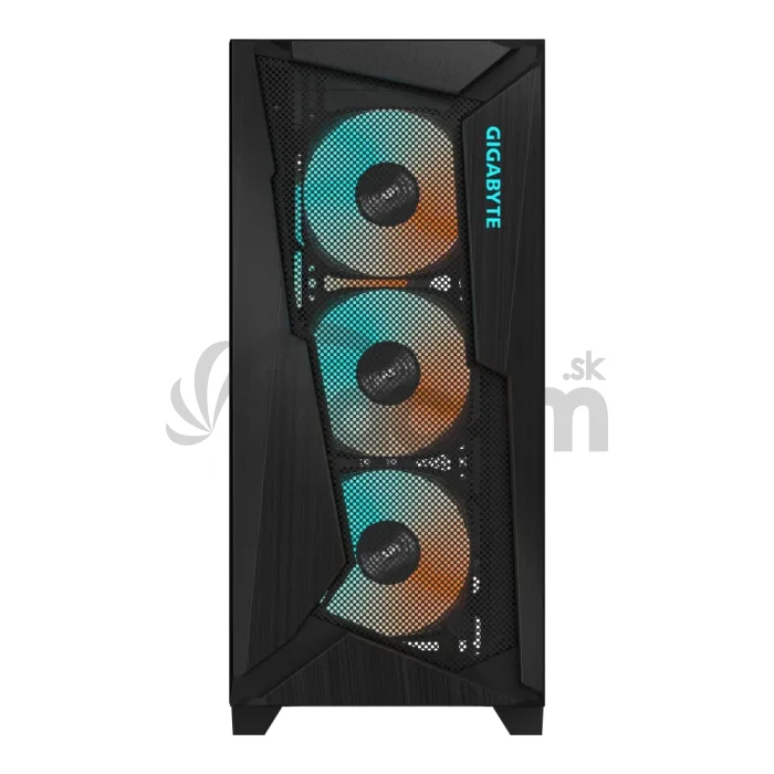 GIGABYTE C301 GLASS/Midi Tower/Transpar./Čierna
