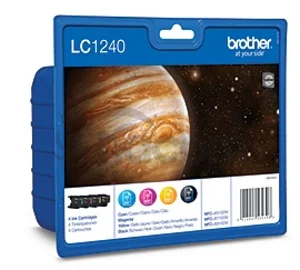 LC-1240VALBP (atrament multipack-čierna+tri farby)