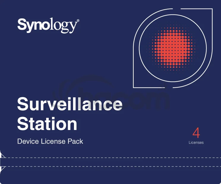 Synology DEVICE LICENSE (X 4) - kamerová licencia