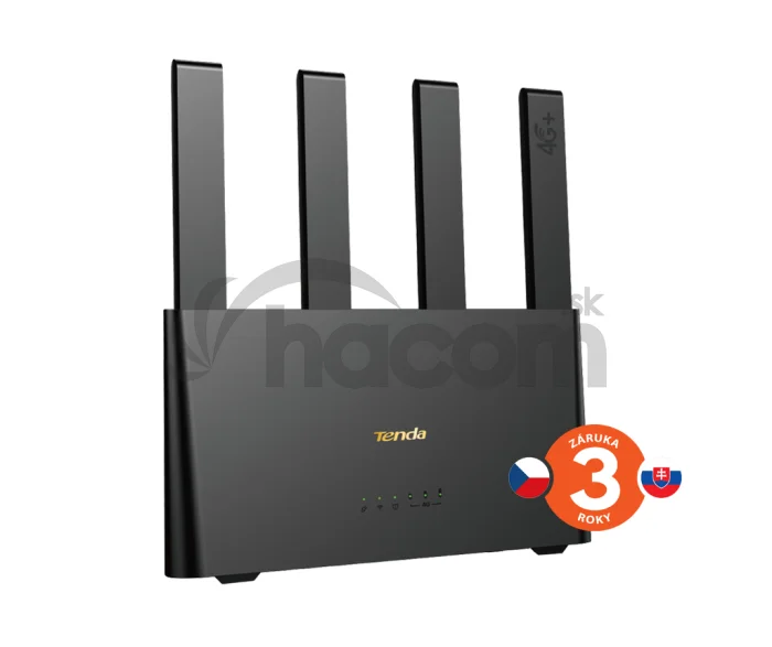 Tenda 4G08 WiFi AC1200 4G+ LTE Mesh router, 2x Gigabit WAN/LAN, IPv6, VPN, LTE Cat.6, CZ App