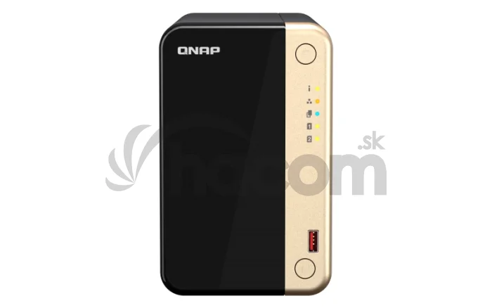QNAP TS-264-8G (4core 2,9 GHz, 8GB RAM, 2x SATA, 2x M.2 NVMe, 1x PCIe, 2x 2,5GbE, 1x HDMI 4K, 4x USB)