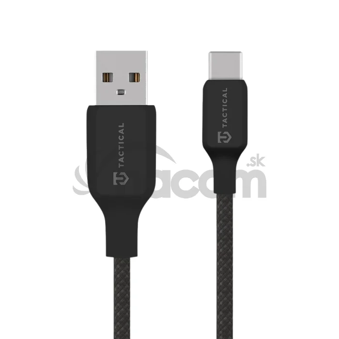 Tactical Stitch Thread Cable USB-A/USB-C 1m Black
