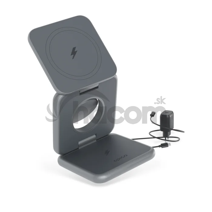 Epico Mag+ Foldable Wireless Charger - vesmírne šedá