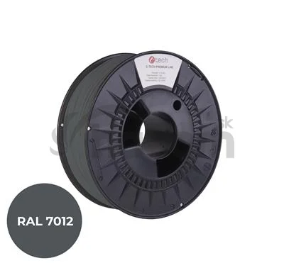 Filament C-TECH PREMIUM LINE, ASA, čadičová šedá, RAL7012, 1,75mm, 1kg