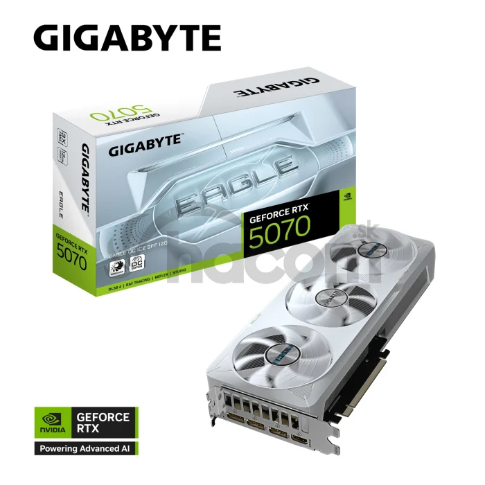 GIGABYTE GeForce RTX 5070 EAGLE ICE SFF/OC/12GB/GDDR7