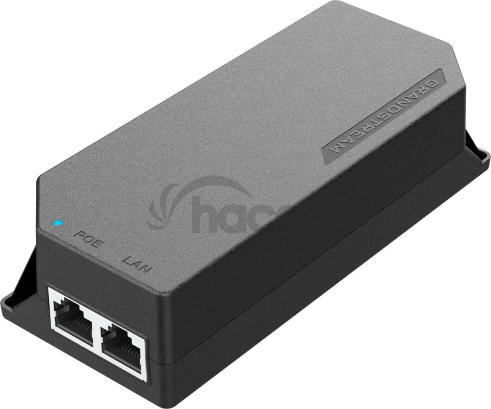 Grandstream PoE+ Injector GS-POE30W-MG, 30W, 1G/2.5G Ethernet, 802.3af/at