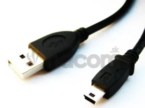 USB kábel A-MINI 5PM 2.0 2m HQ 1,8m
