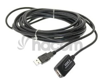PremiumCord USB 2.0 repeater a predlžovací kábel A/M-A/F 5m