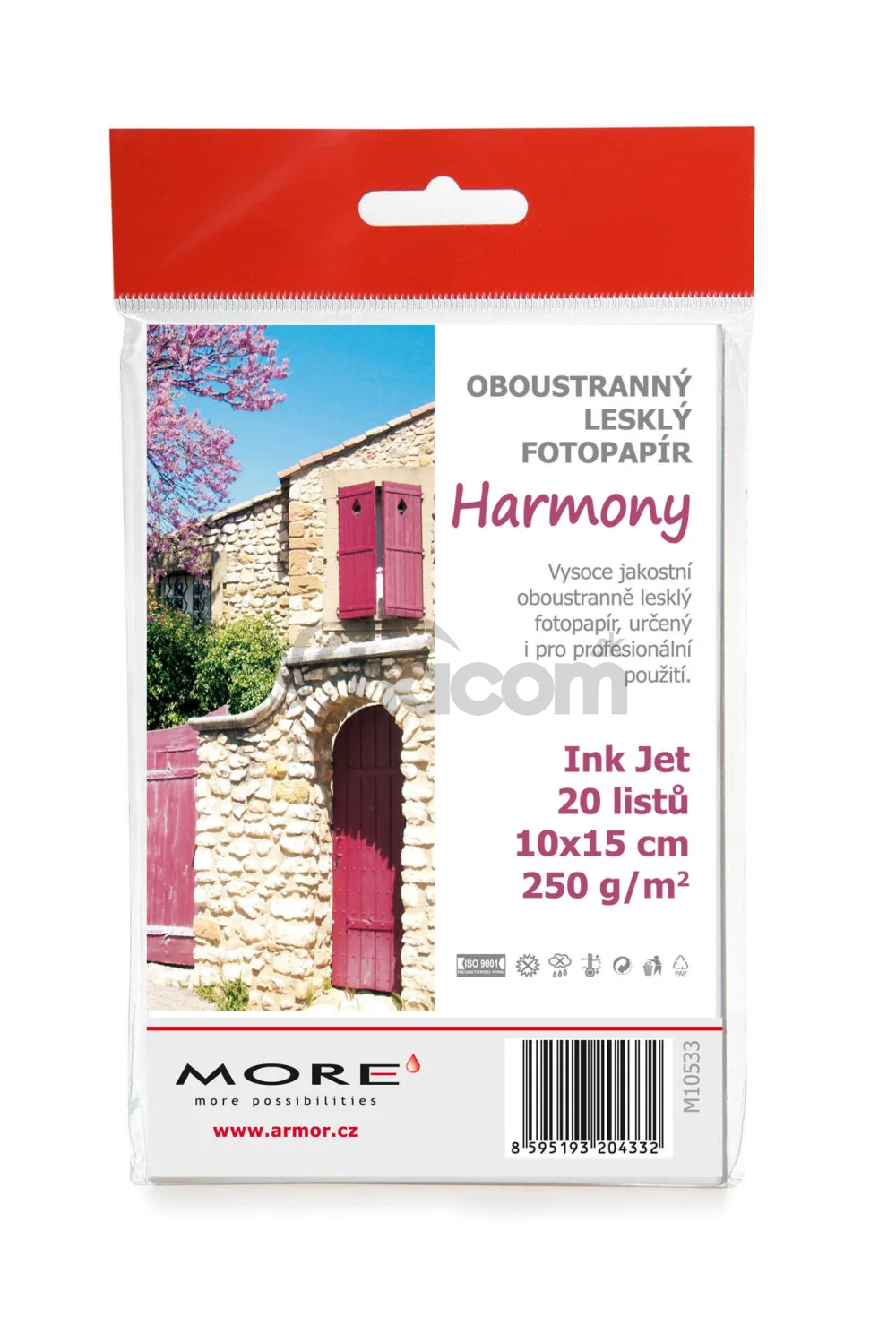 Armor fotopapier Harmony 240g, glossy 10x15, 20 ks