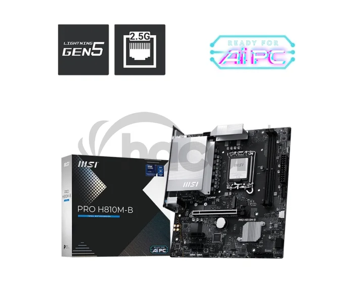 MSI PRO H810M-B/LGA 1851/mATX