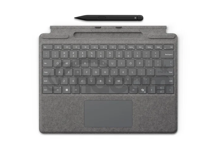 Microsoft Surface Pro Keyboard + Slim Pen 2 Bundle (Platinum), Commercial, cz&sk