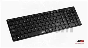AIREN AiBoard Slim/Drôtová USB/ CZ layout/Čierna
