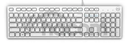 Dell KB216/Drôtová USB/US layout/Biela