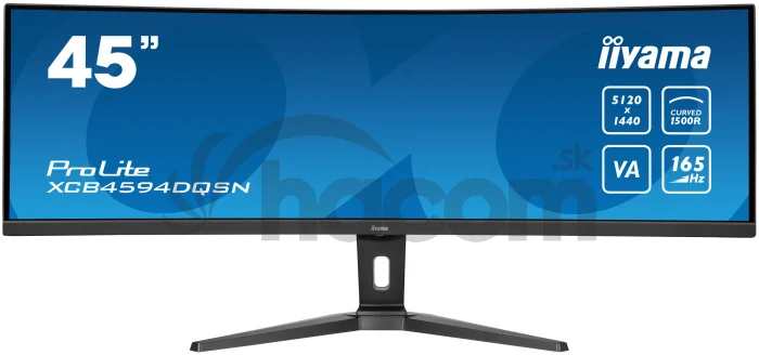 iiyama ProLite/XCB4594DQSN-B1/44,5"/VA/5120x1440/165Hz/0,8ms/Black/3R