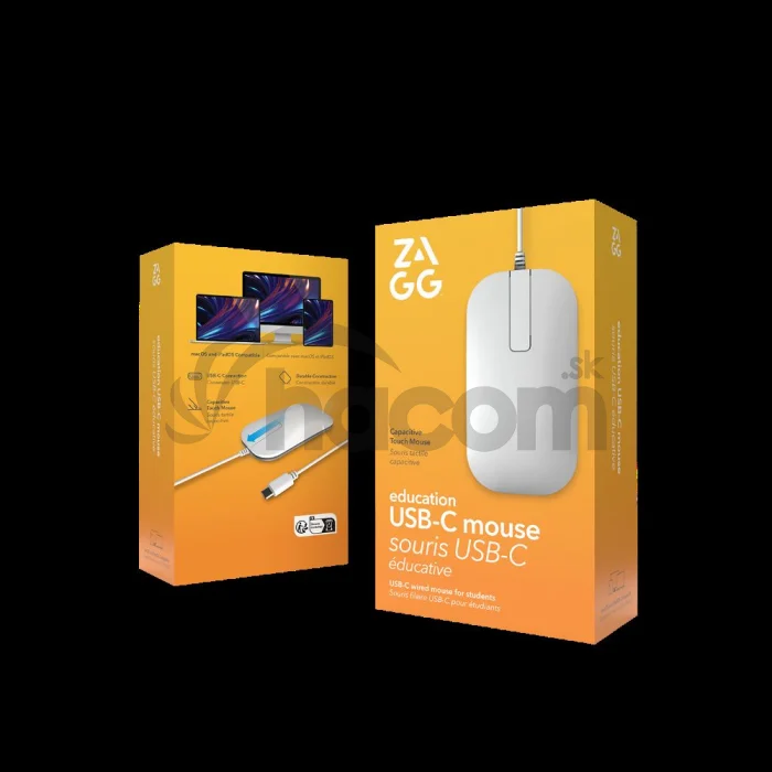 Wired USB-C Mouse Apple Education Silver UK