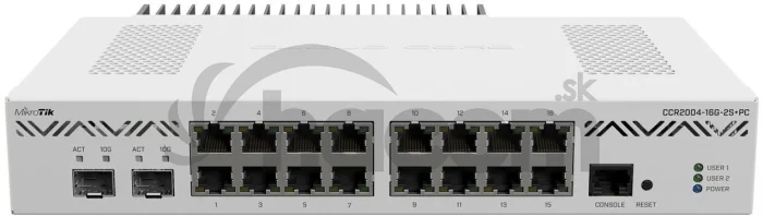 Mikrotik CCR2004-16G-2S+PC, Cloud Core Router