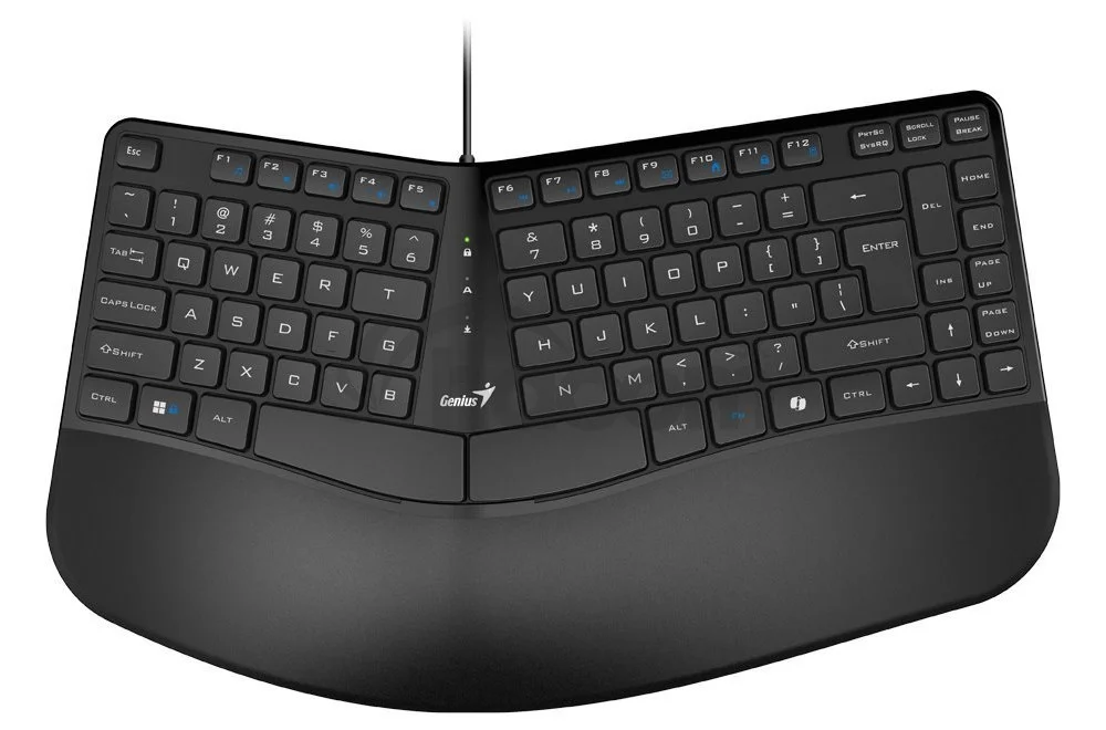 Genius Ergo KB-700/Drátová USB/ CZ- SK layout/Čierna