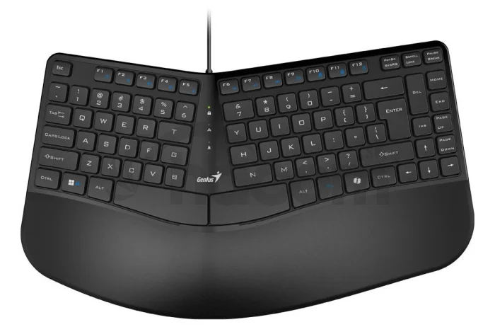 Genius Ergo KB-700/Drátová USB/ CZ- SK layout/Čierna
