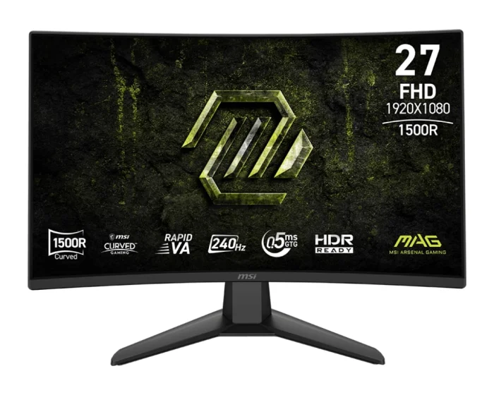 MSI MAG/274CF X24/27"/VA/FHD/240Hz/0,5ms/Čierna/3R