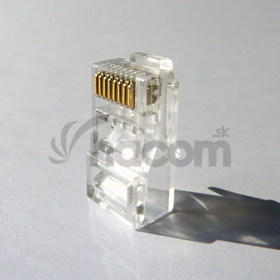 DATACOM Konektor RJ45 UTP 8p8c Cat6 lanko 10ks neskladaný