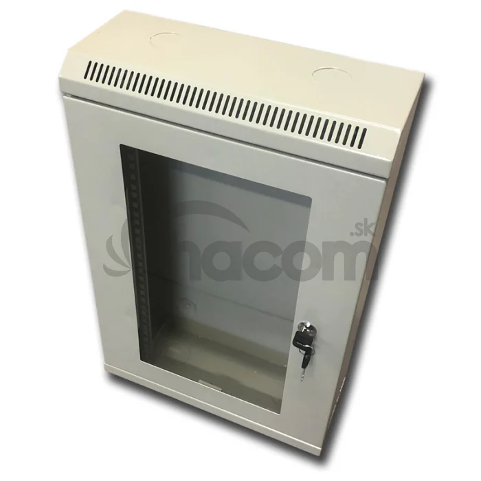 10" rack jednodielny 12U/140 DATACOM šedý Skl.dv