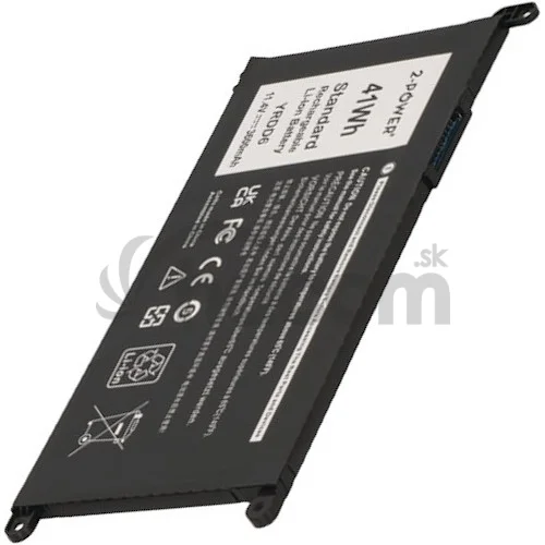 2-POWER Batéria 11,4V 3600mAh pre Dell Inspiron 3593, Inspiron 3793, Vostro 3581, Vostro 5590