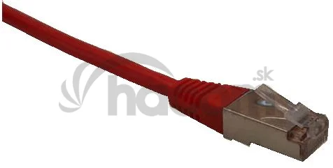 Patch cord FTP cat5e 0,25 M červený