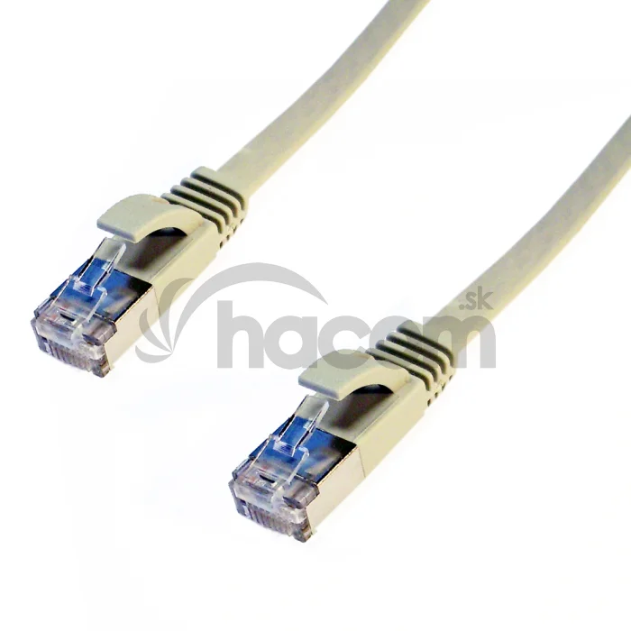DATACOM Patch cord FTP CAT6 3m šedý FLAT plochý