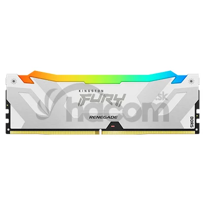 Kingston FURY Renegade/DDR5/16GB/6400MHz/CL32/1x16GB/RGB/White