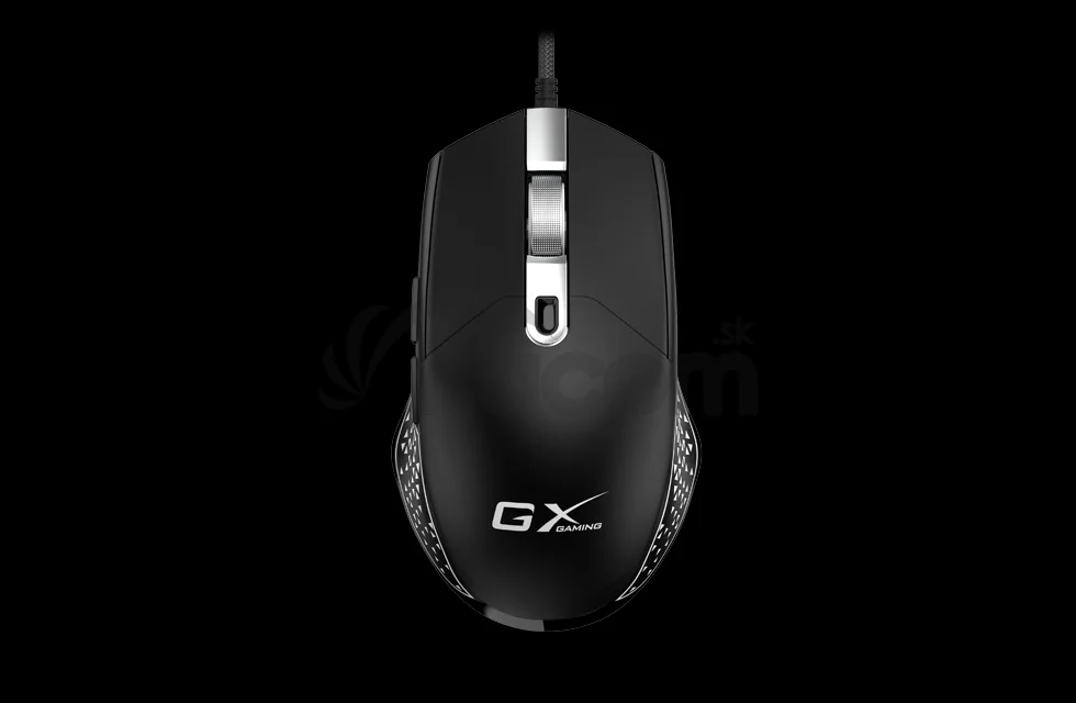 Genius Scorpion M705/Herná/Optická/Pre pravákov/7 200 DPI/Drôtová USB/Čierna