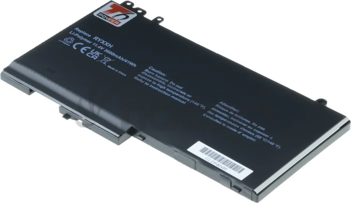 Batéria T6 Power pre Dell Latitude E5450, E5550, E5250, 3150, 3160, 3600mAh, 41Wh, 3cell, Li-pol