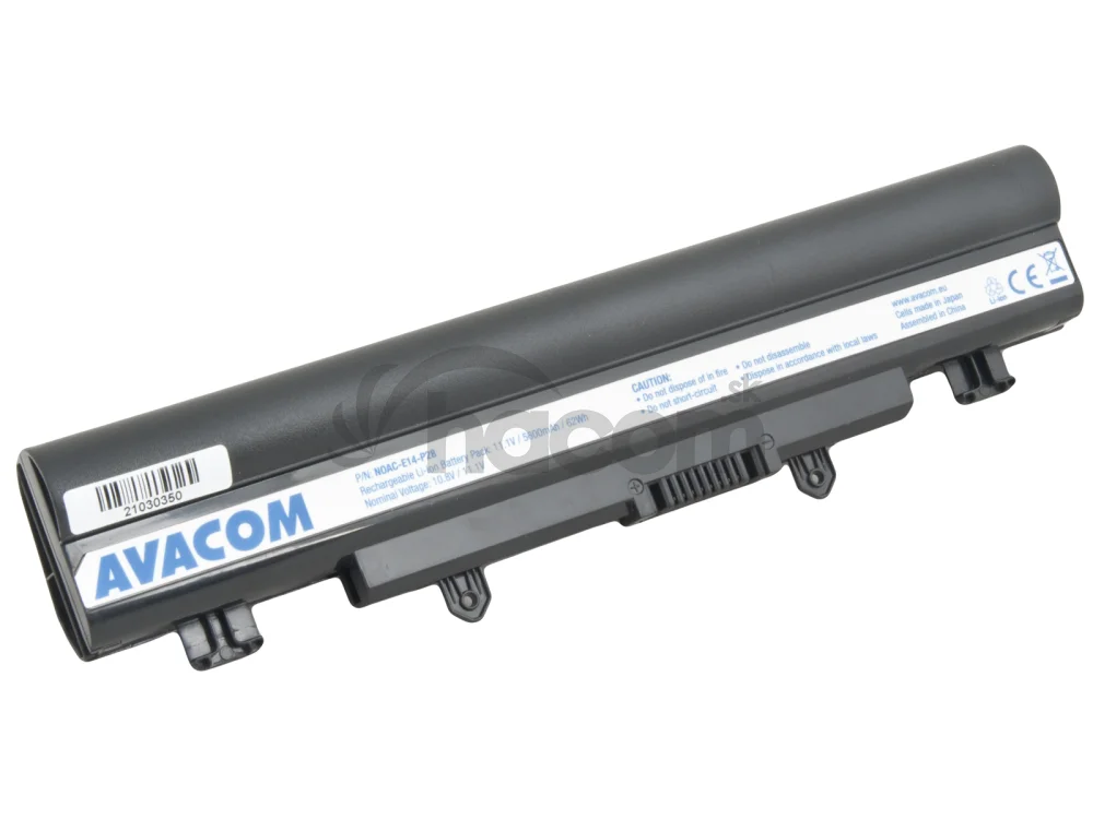 Batéria AVACOM pre Acer Aspire E14, E15, Extensa 2510, TravelMate P256 Li-Ion 11,1 V 5600mAh