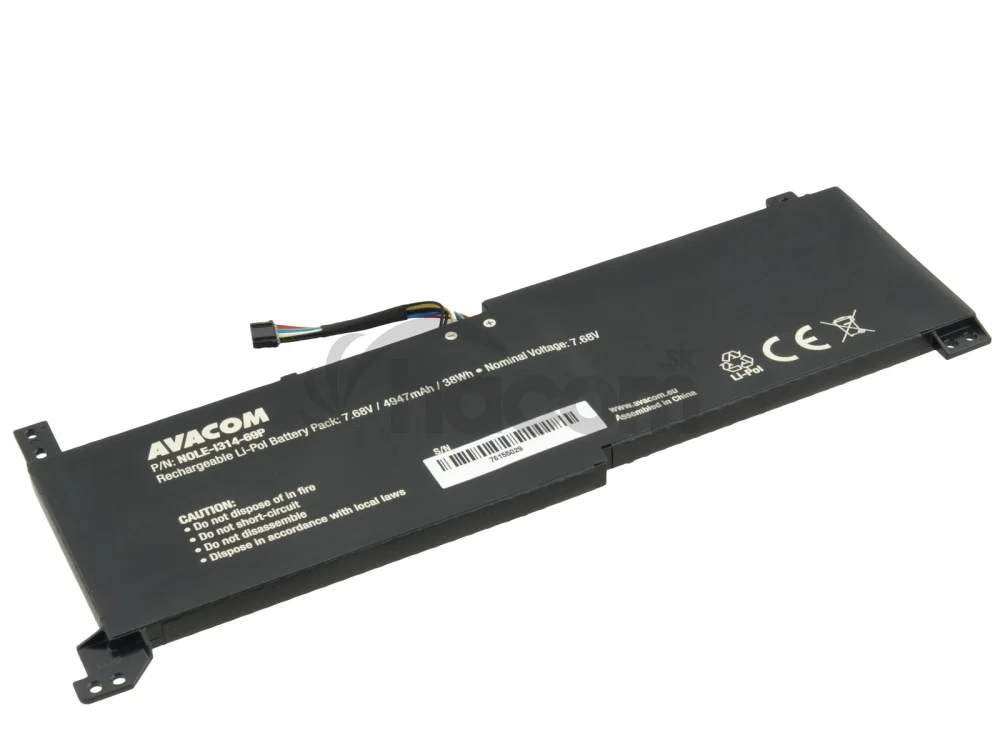 AVACOM batéria pre Lenovo IdeaPad 3 Gen.6,7, IdeaPad 3-14ITL6 Li-Pol 7,68 V 4947mAh 38Wh