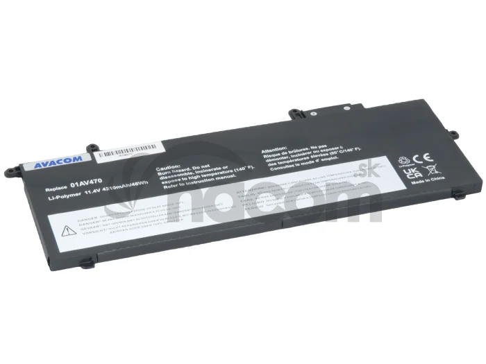 Batéria AVACOM pre Lenovo ThinkPad X280 Li-Pol 11,4 V 4210mAh 48Wh