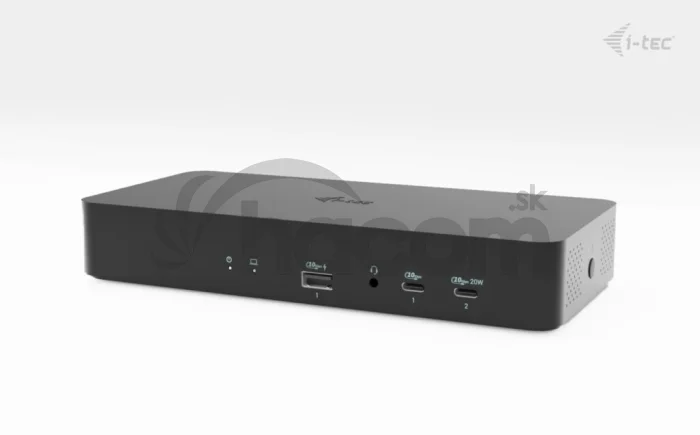 i-tec Universal Intelligent Dual Display Docking Station, Power Delivery 100W