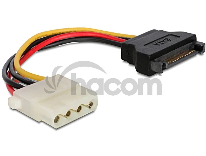 Kábel CABLEXPERT SATA M na Molex F